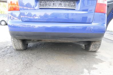 VW Touran 1T Stoßstange hinten Heckstoßstange Stoßfänger blau LL5M