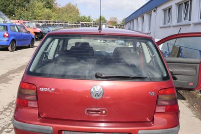 VW Golf 4 Limousine Heckklappe Kofferraumklappe Klappe hinten rot braun LC3K Sch