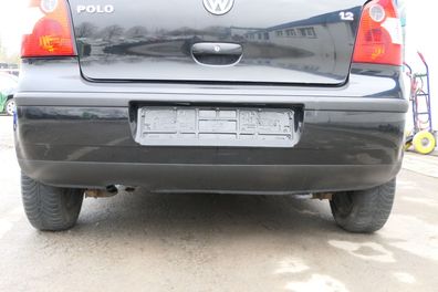 VW Polo 9N 9N3 Stoßstange hinten Heckstoßstange Stoßfänger schwarz L041