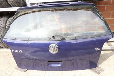 VW Polo 9N Heckklappe Kofferraumklappe Klappe hinten blau LB5N - 107224