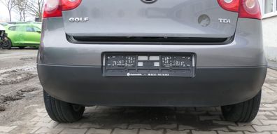 VW Golf 5 1K Limousine Stoßstange hinten Heckstoßstange grau LA7T