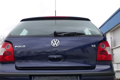 VW Polo 9N3 9N Heckklappe Kofferraumklappe Klappe blau LB5N - Scheibe ohne