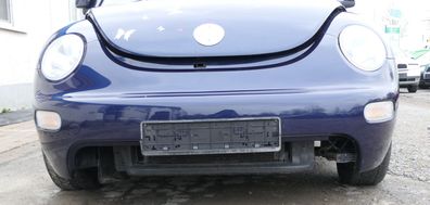 VW New Beetle 9C Stoßstange vorne Stoßfänger vorn blau lila LG5T