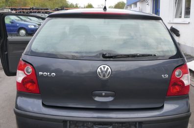 VW Polo 9N3 9N Heckklappe Kofferraumklappe Klappe grau LC7V ohne Anbauteile