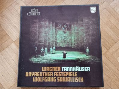 Richard Wagner/ Wolfgang Sawallisch - Tannhäuser 3 x Vinyl LP Box
