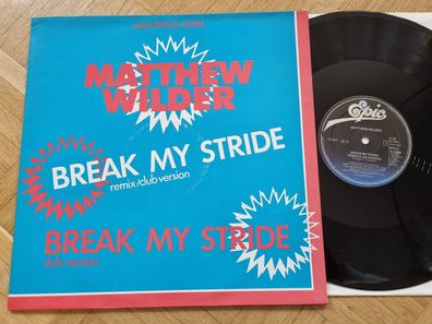 Matthew Wilder - Break My Stride (Remix / Club Version) 12'' Vinyl Maxi Europe