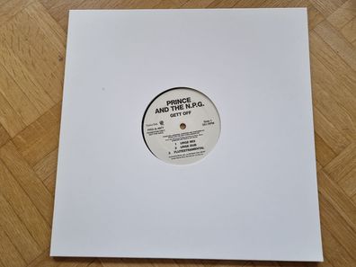 Prince and the N.P.G. - Gett Off 12'' Vinyl Maxi US PROMO
