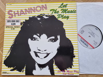 Shannon - Let The Music Play (Special-Remix) 12'' Vinyl Maxi Germany