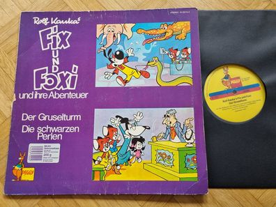 Rolf Kauka's Fix und Foxi - Der Gruselturm/ Die schwarzen Perlen Vinyl LP