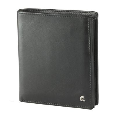 Esquire Hochformatbörse 25 CC Cardsafe/ RFID 0479-49, schwarz, Herren