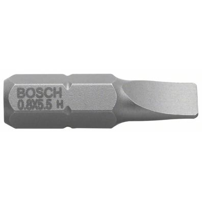 Bosch
Schrauberbit Extra-Hart. S 1.6 x 8.0. 25 mm. 25er-