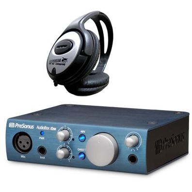 Presonus Audiobox iOne Audio-Interface mit Kopfhörer