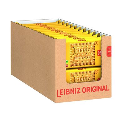Leibniz Bahlsen Original Butterkeks Weizen Snack Pack Vorratspack 22 x 50 g