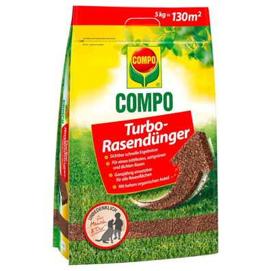 COMPO Turbo-Rasendünger Rasenpflege Dünger