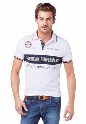 Rhode Island - sportlich stylisches Poloshirt in Piqué Qualität - Shirt Neu&Ovp.