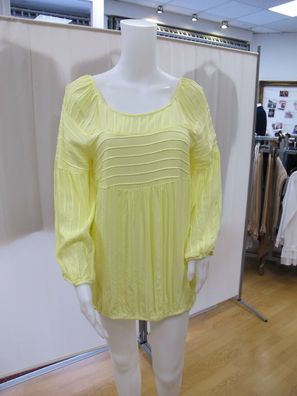 HUGO BOSS ORANGE Bluse Tunika Oberteil Carmen Blouse Damen Hemdbluse Gelb - Neu