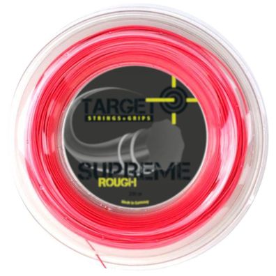 Target Supreme Rough Fluo Red 200 m 1,30 mm Tennissaite