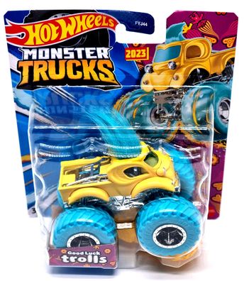 Mattel Hot Wheels Monster Trucks HDX75 Good Luck trolls