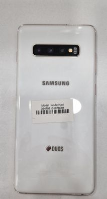 Samsung Galaxy S10 + Dual SIM - 512GB - Ceramic White - Ausstellungsstück (Unbenutzt)