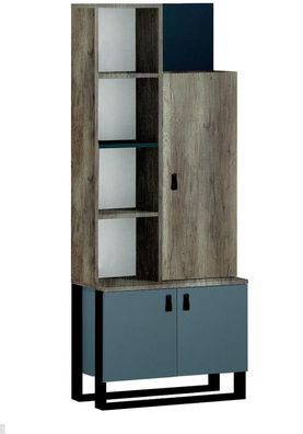 Bücherregal Holzschrank Jugendzimmer Regal Möbel Modern Design Neu