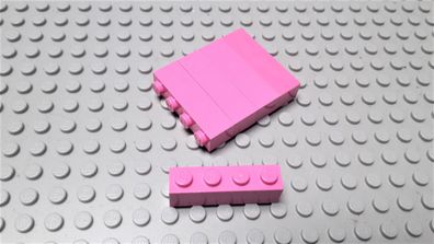 Lego 5 Steine 1x4 hoch Dunkelrosa Nummer 3010