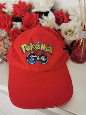 Pokemon Go Ash Ketchum Cap Kappe Gamer Fan Merchandise Cosplay Mütze Poke rot