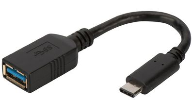 Digitus USB 2.0 Adapterkabel USB-C - USB-A 0,15 m
