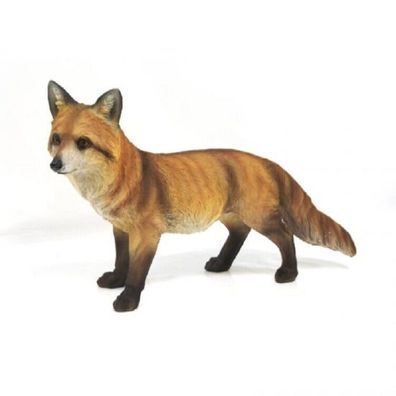 Gartenfigur Fuchs ca. 65cm stehend 9595 Haus Garten lebensecht Figur