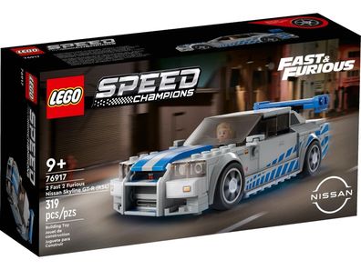 Lego® Speed Champions 76917 Fast & Furious Nissan Skyline GT-R - neu, ovp