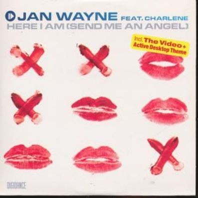 CD-Maxi: Jan Wayne Feat. Charlene: Here I Am (Send Me An Angel] (2004) Digidance