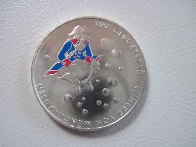 Silber Gedenkmünze 20 Euro Münchhausen 2020 A unzirkuliert