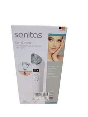 Sanitas Mitesserentferner Porenreiniger, mit LED Display und Vakuumtechnologie