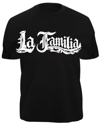 T-Shirt LA Familia - LA VIDA LOCA - Black Pearl AUTO Motorrad MI Decal shirt xxx