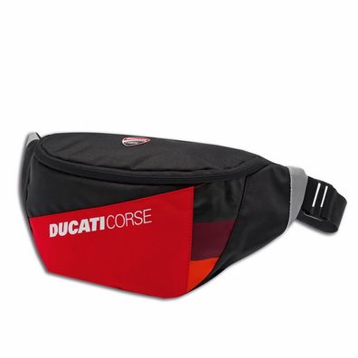 DUCATI Corse Hüfttasche Sport Bauchtasche schwarz rot 987705511 NEU