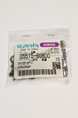 Original Kubota Stift Satz 10 Stück 05515-60800,0551560800