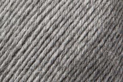 100g "Andes Socks" - grau - Wolle von klassicher Schönheit mit Alpaka.