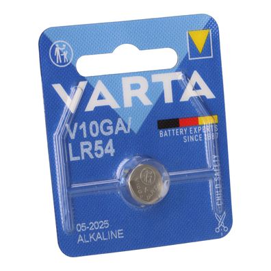 Varta Knopfzelle Electronics V 10 GA Alkaline 1,5 V 1er Blister