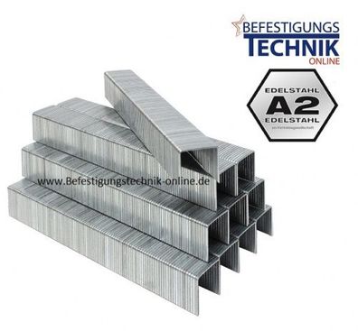 Prebena A14CRF A 80/14mm A2 rostfrei Edelstahl Heftklammern Klammern KL-01 6,0M