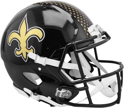 NFL New Orleans Saints Alternate Authentic Full Size Helm Speed Footballhelm