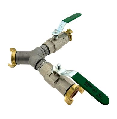 Trinkwasser Y- Verteiler Storz GEKA Plus 1" Trinkwasserverteiler Edelstahl