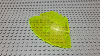 Lego 1 Panel Space 10x10x2 Transparent Neongrün Nummer 30117