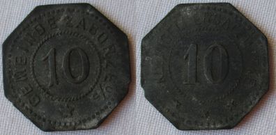 10 Pfennig Notgeld Gemeinde Zaborze in Schlesien um1918 (163474)