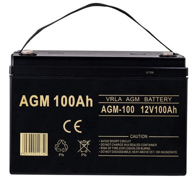 VOLT POLSKA Battery AGM 12V 100 AH 20805