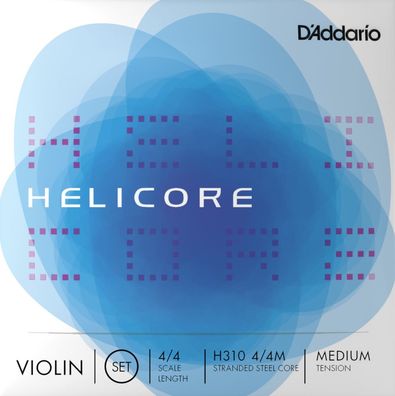 D'Addario H310 4/4M Helicore - medium - Saiten für Violine