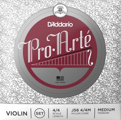 D'Addario J56 4/4M pro arte - medium - Saiten für Violine