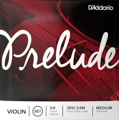 D'Addario J810 3/4M Prelude - medium - Saiten für 3/4-Violine