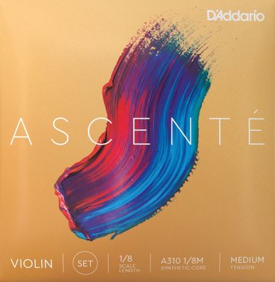 D'Addario A310 1/8M Ascent&eacute; - medium - Saiten für 1/8-Violine