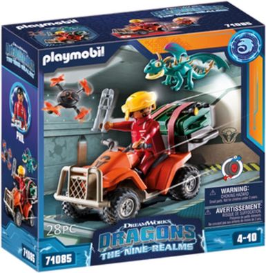 Playmobil DreamWorks Dragons 71085 The Nine Realms Icaris Quad & Phil Spielzeug