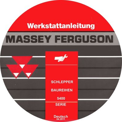 Werkstatthandbuch Massy Ferguson MF 5400 Serie