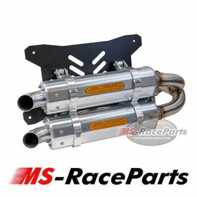 Sportauspuff Polaris RZR PRO XP Sportschalldämpfer RJWC Dual Slip On Exhaust